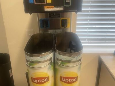 Bunn Iced Tea Brewer Dual Lipton Dispensers Commercial Restaurant Grade