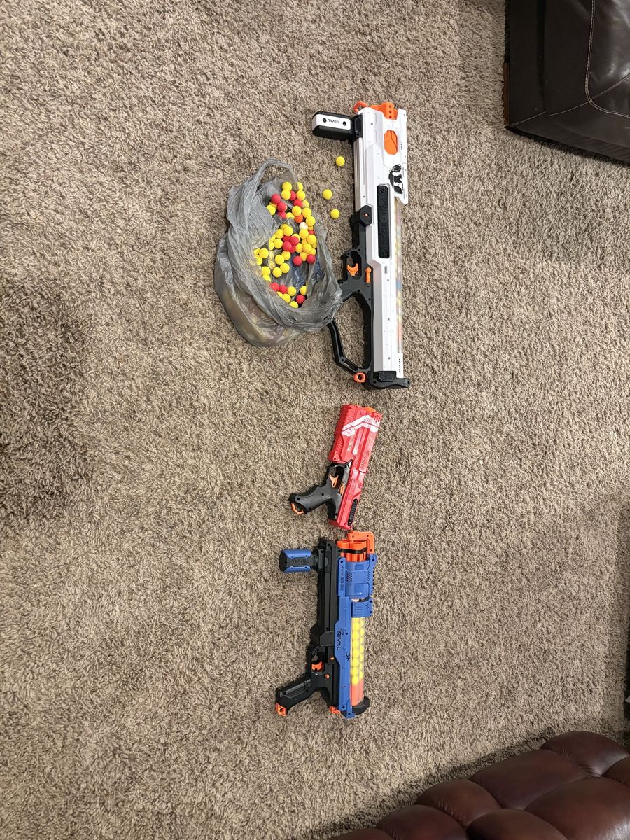Nerf gun set