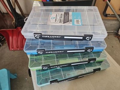 evolution outdoor fishing tackle trays 3700