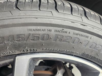 245/50 R20 102V Tires for Sale. $100 each.