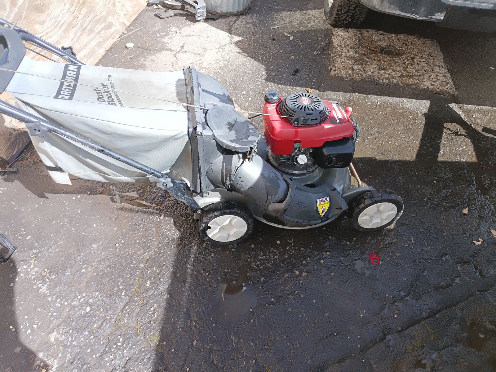 Lawn mower used 
