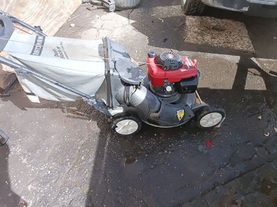 Lawn mower used