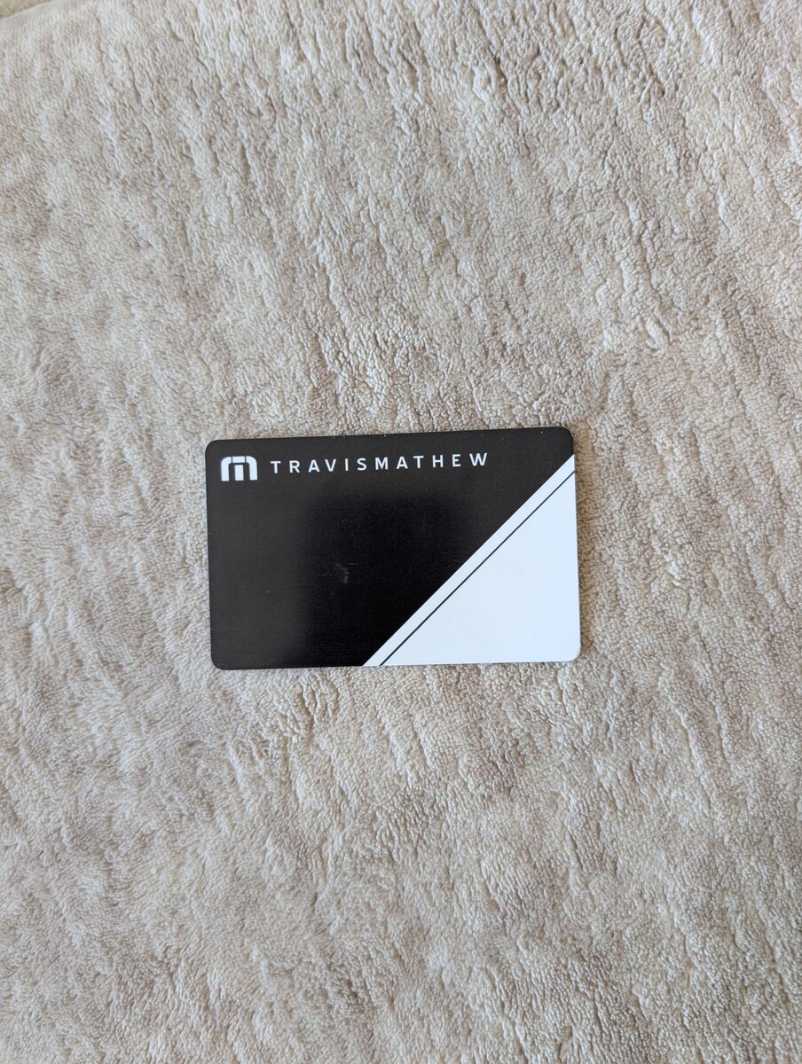 $161.11 Balance Travis Mathew Gift Card