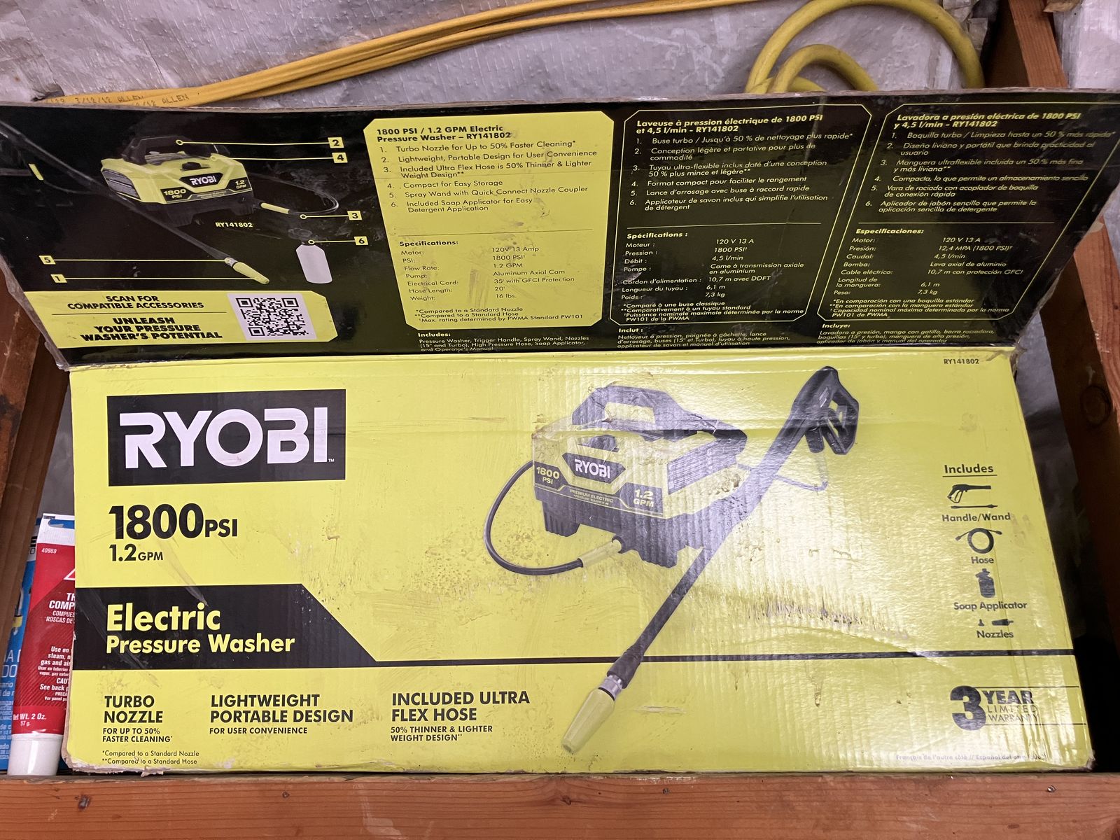 Ryobi Pressure Washer