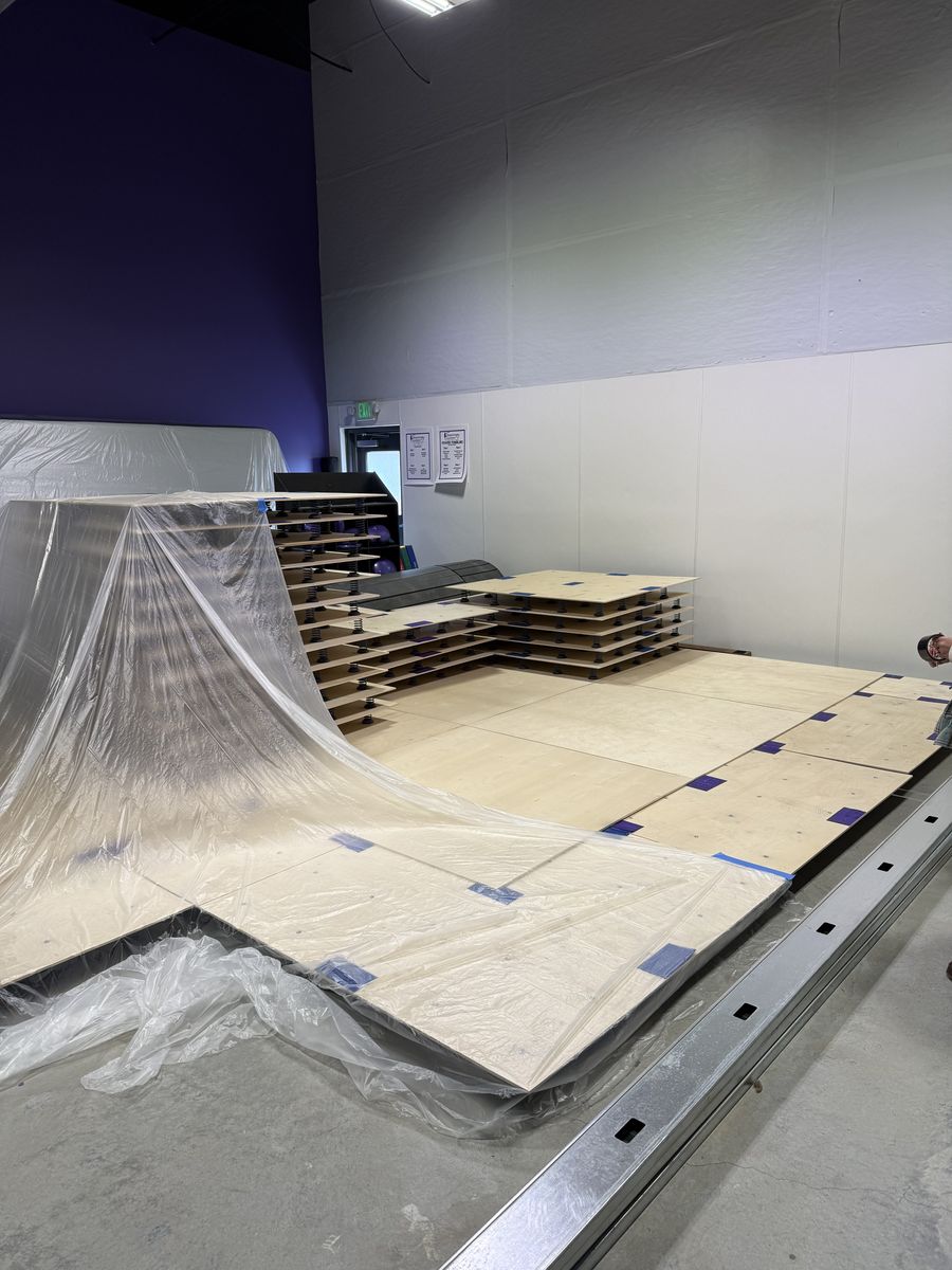 Spring Board Floor