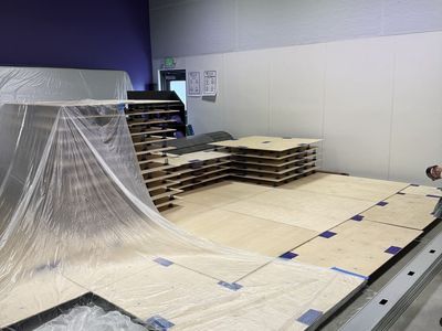 Spring Board Floor