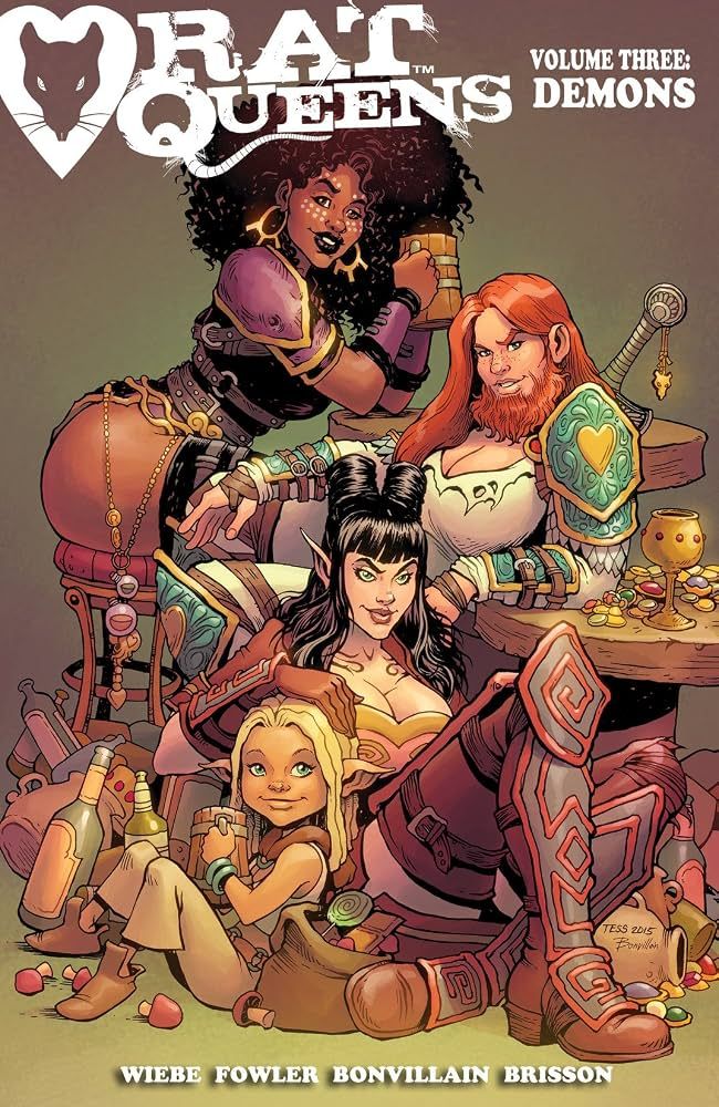 Rat Queens Volume Three: Demons Comic Book