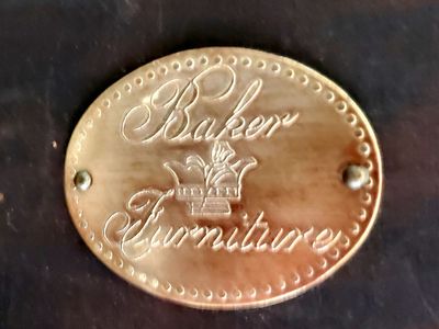 Rare Baker Furniture Mahogany Coffee Table