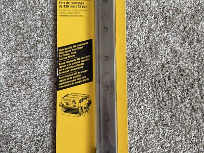 DEWALT DW735 13" (330mm) M2 Laminated Replacement Planer Knives (Set of 3)