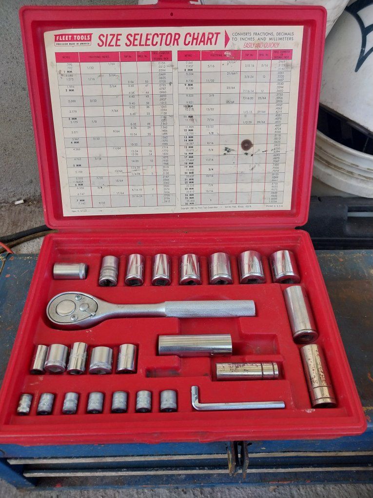 FLEET brand socket set 