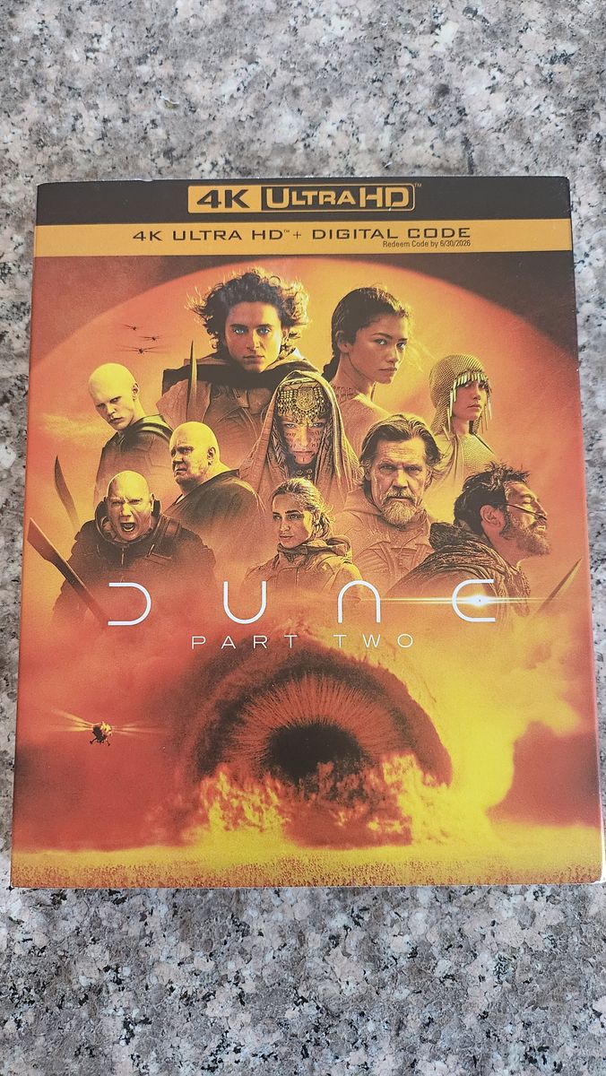 Dune pt 2 4k ultra HD
