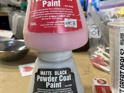 Powder Coat Paint (Red & Matte Black 16 oz) with Hodgdon Bullet Lube