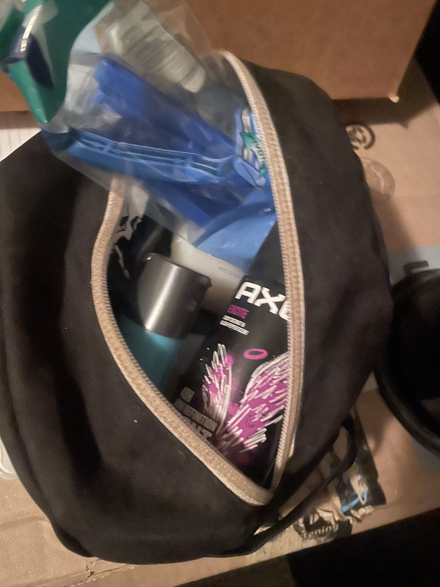 Men’s cologne, after shave, and disposable razors
