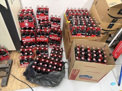 Lot of Coca Cola Classic Bottle 8oz Unopened w/ Case