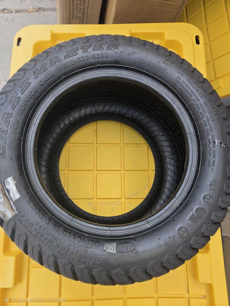 OTR Grass Master 18x10.50-10 NHS TR332 Tire - New, Not for Highway Service