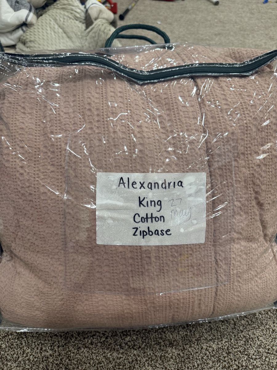 Beddys KING Alexandria cotton Zipbase