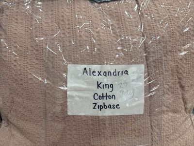 Beddys KING Alexandria cotton Zipbase