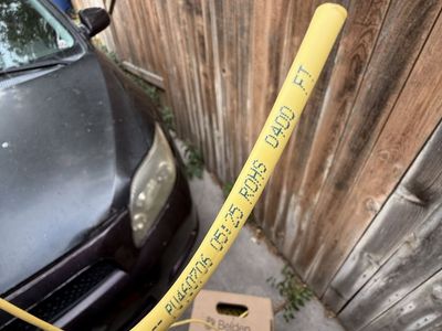 Belden Cat6 CMP-LP Yellow Network Cable Box (Partial Roll / ~400 FT)
