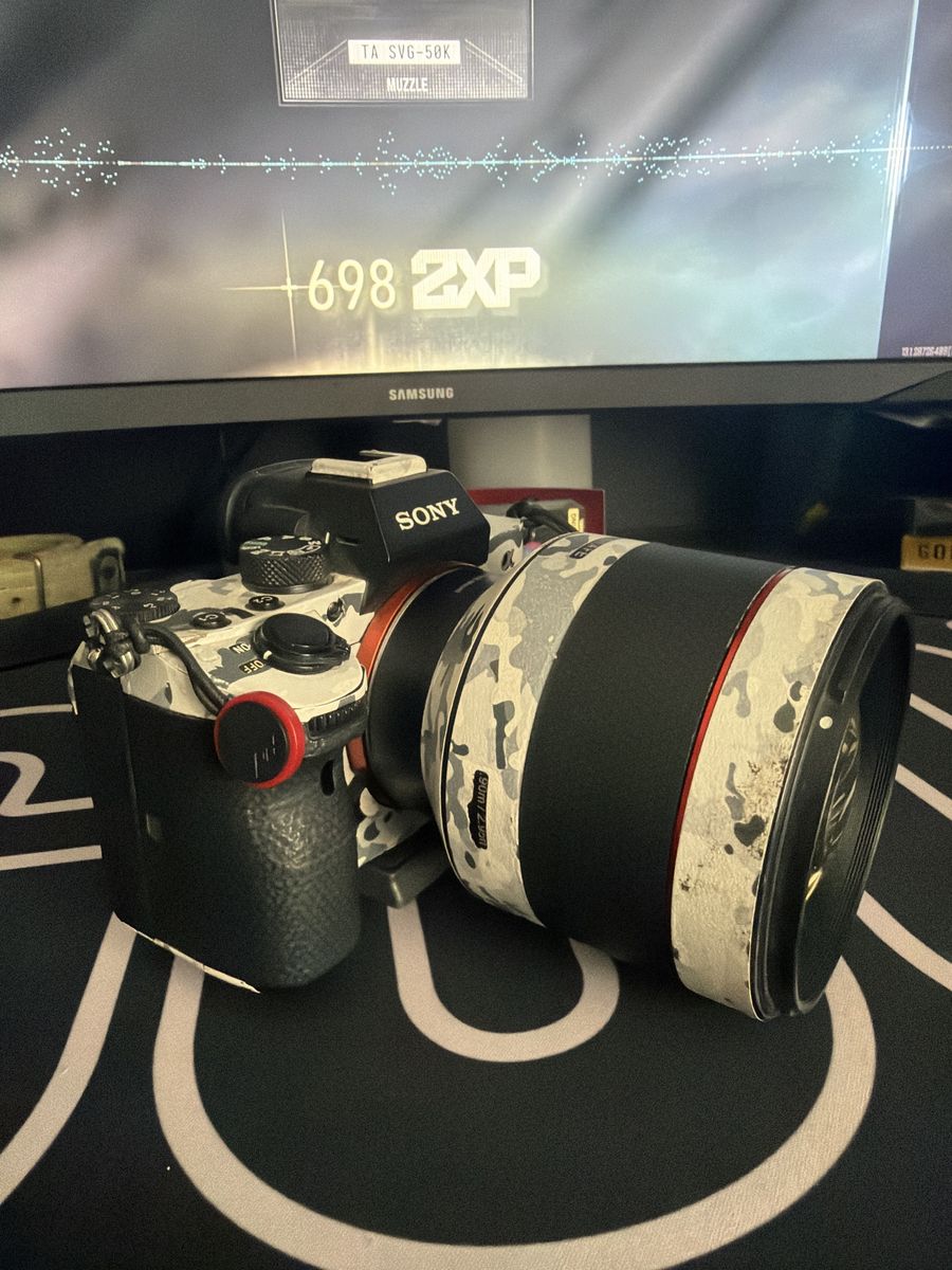 Sony A7iii and 85mm lens.