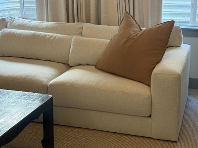 Crate & Barrel Retreat 3-Piece L-Shaped Sectional Sofa