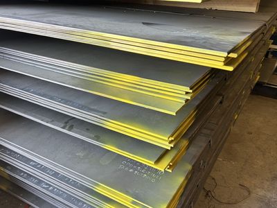 PRICED TO SELL! New Steel Plate 3/8" x 60" x 120" - $535.00 each
