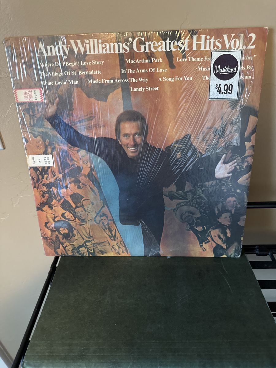 Andy Williams' Greatest Hits Vol. 2 Vinyl LP Record