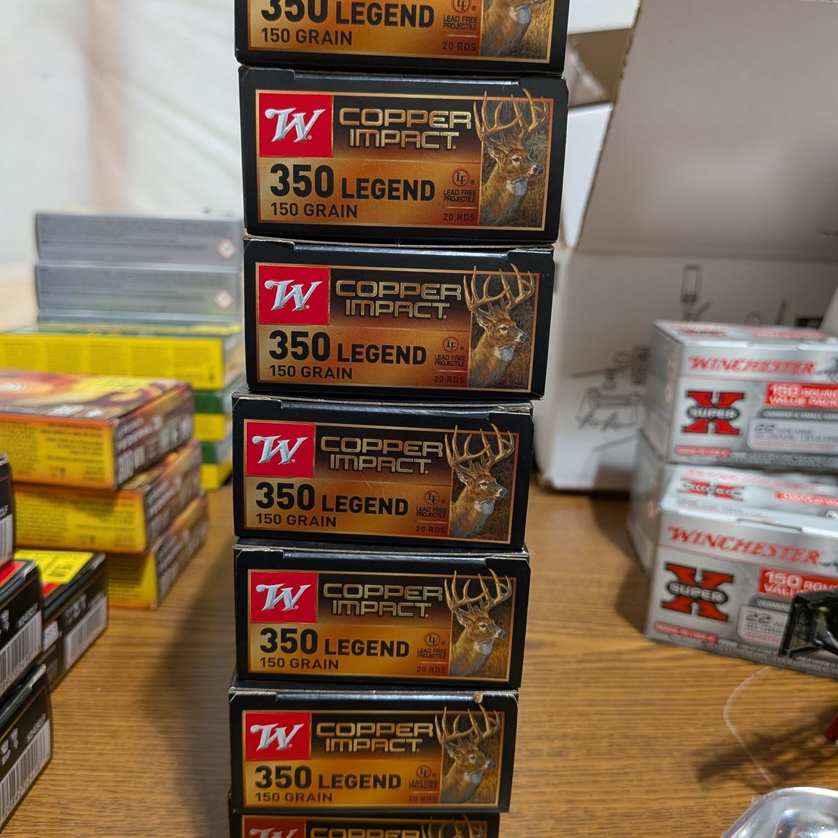 350 legend copper impact 150 grain ammo