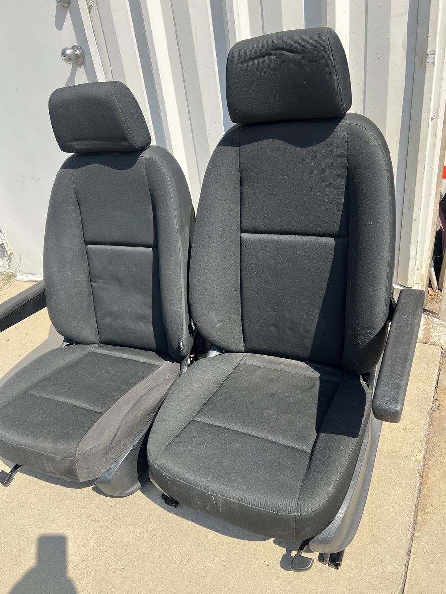 Pair Front 2019 Mercedes Sprinter Bucket Seats 