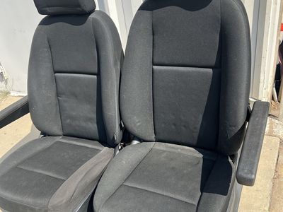 Pair Front 2019 Mercedes Sprinter Bucket Seats