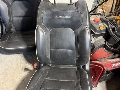 Ram 5th gen Laramie seats