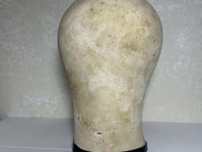 Vintage Millinery Canvas Cloth Mannequin Head