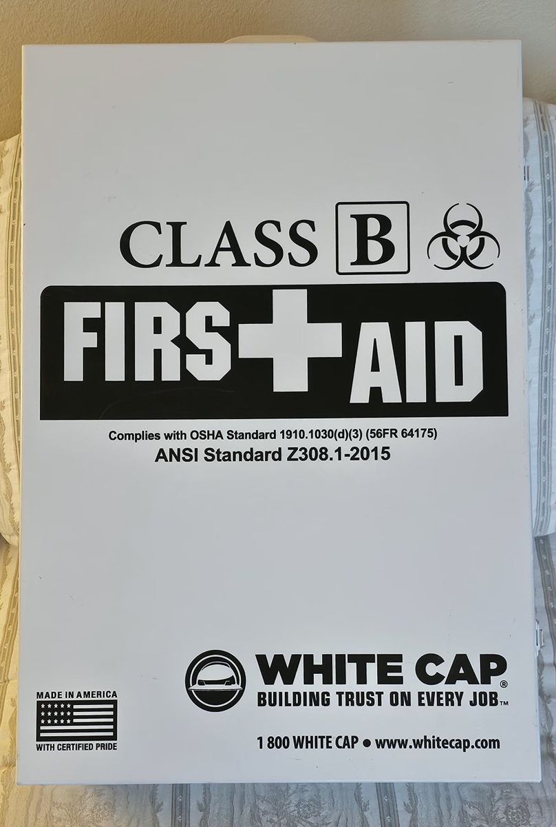 First Aid Class B Cabinet 22.5"×15"×5.5"