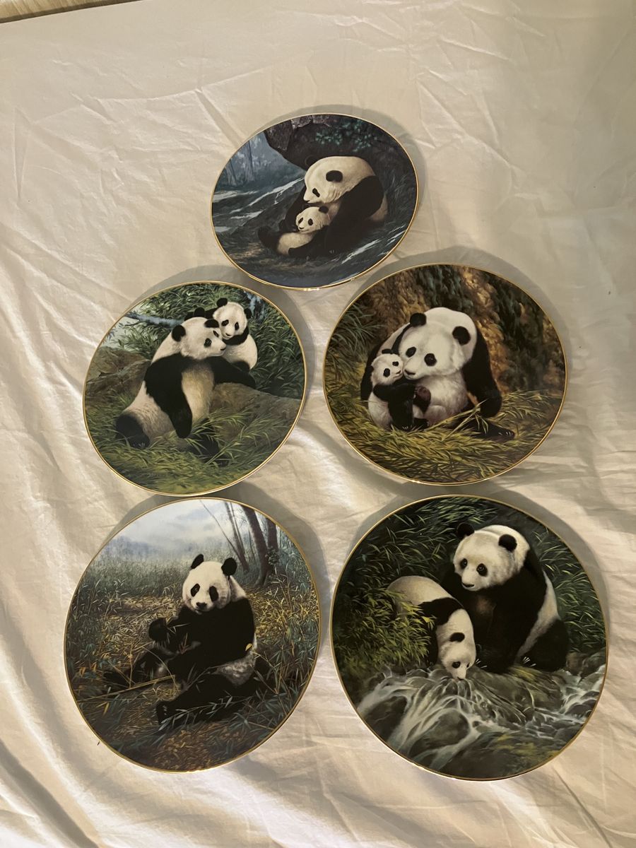 WJ George fine china panda series