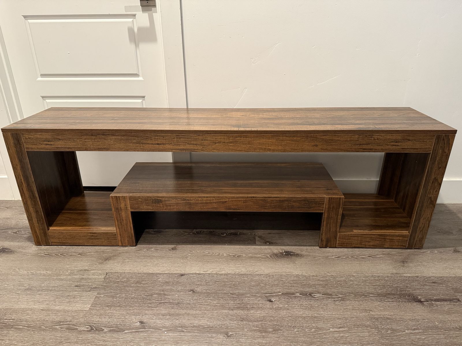 Brand New Modern Farmhouse TV Entertainment Stand