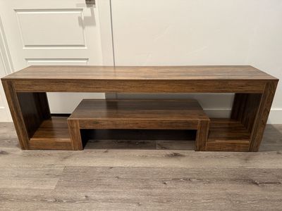 Brand New Modern Farmhouse TV Entertainment Stand