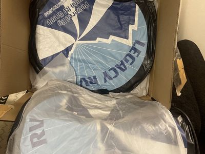 Legacy RV Group Tire Covers - Set of 2 (New, Unused)