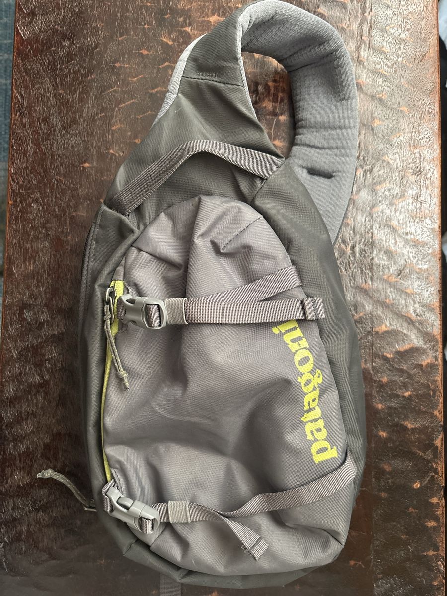 Patagonia Atom Sling Bag Gray Body Pack