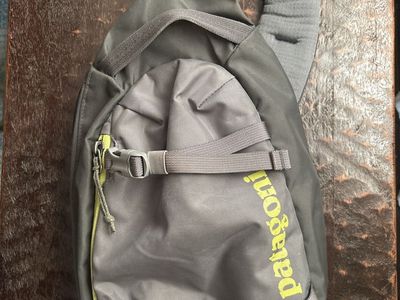 Patagonia Atom Sling Bag Gray Body Pack