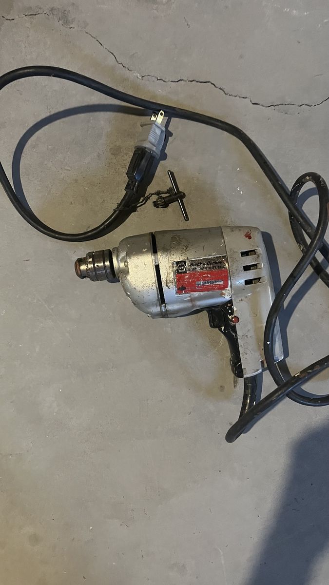 Vintage power drill