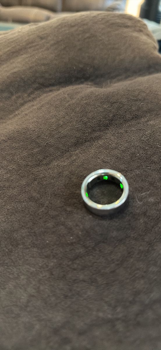Oura Ring Smart Ring Heritage Silver Gen 4 size 8