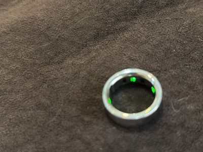 Oura Ring Smart Ring Heritage Silver Gen 4 size 8