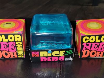 NEE DOH COLOR CHANGE($10) & NEE DOH NICE BERG SUPER SOLID SQUISH ($22)