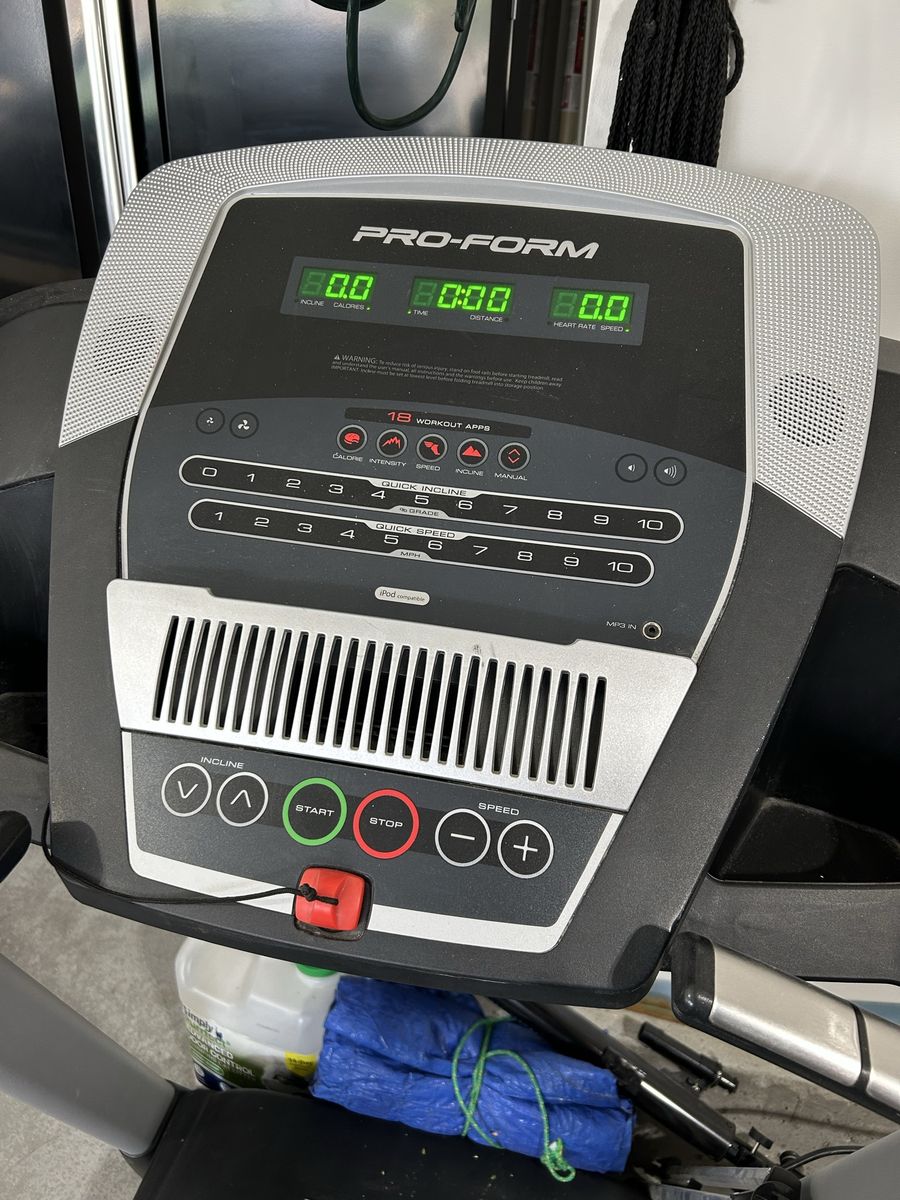 Pro-form treadmill