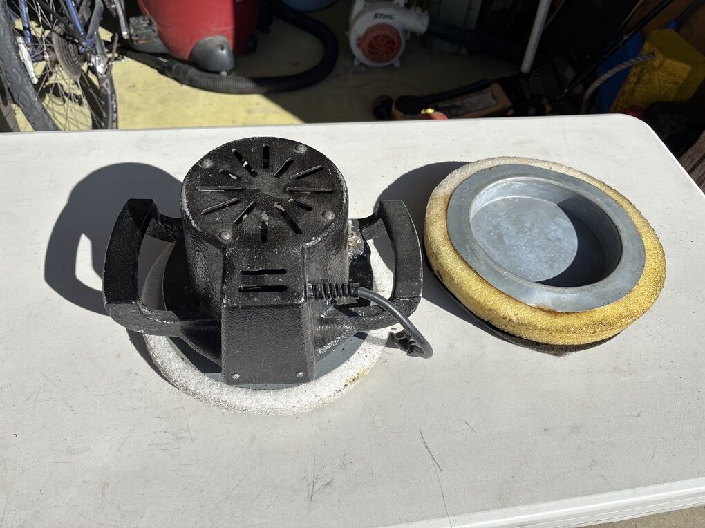 Handheld Orbital Scrubber/Polisher