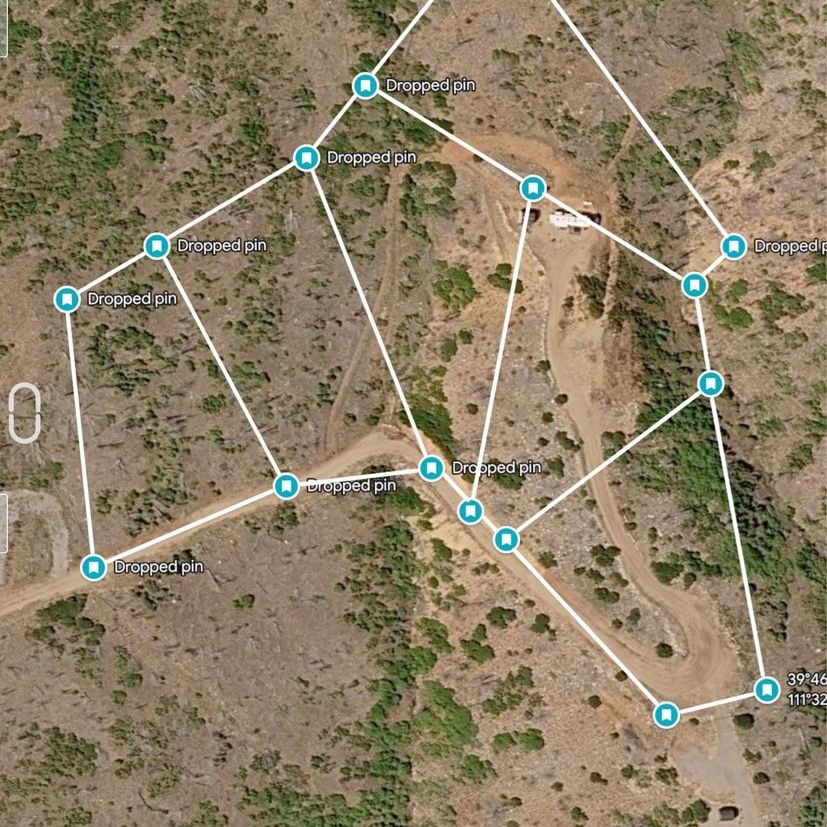 6 acres in Sanpete County with 2 RV pads, water, and septic. Nice 34’ 5th wheel and shed with solar panels.