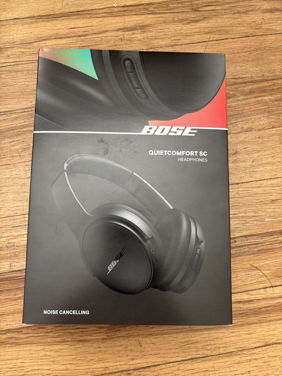Bose noise cancelling quiet comfort sc headphones