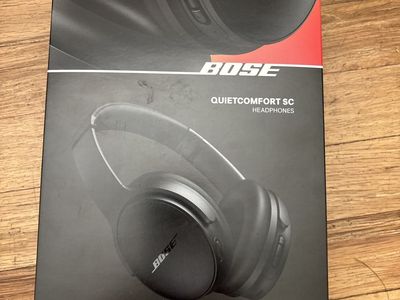 Bose noise cancelling quiet comfort sc headphones