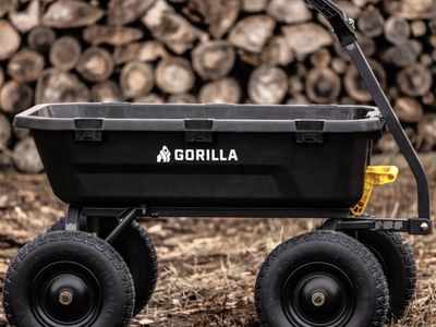 Gorilla 9 Cu. Ft. Heavy Duty Dump Cart