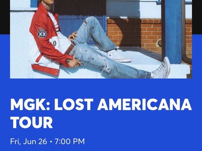 MGK: Lost Americana Tour Ticket - Fri, Jun 26 - Utah First Credit Union Amphitheatre - West Valley City, UT