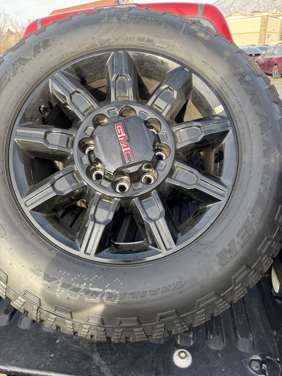 New 2026 GMC Sierra AT4 HD Wheels And Tires